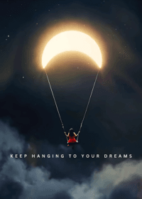Keep Hanging on to Your Dreams – Motivational Wall Art Canvas Print for Home, Office, or Dorm Decor
