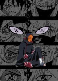 Naruto Anime Eyes poster canvas