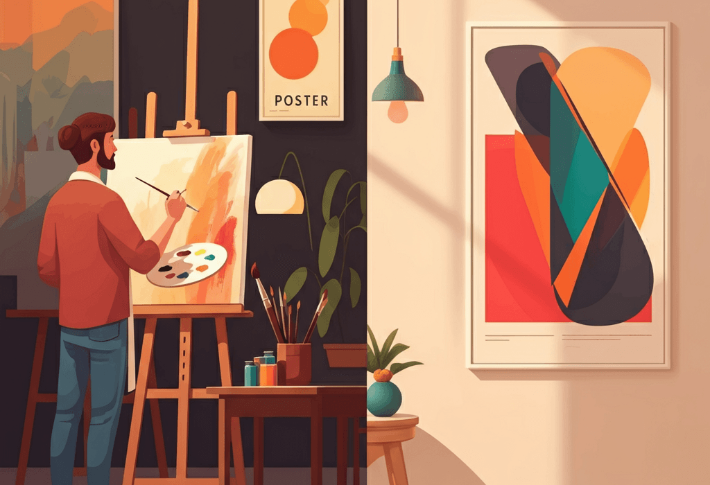 Is Canvas or Poster Art Better for Home Decor? Here’s What You Should Know