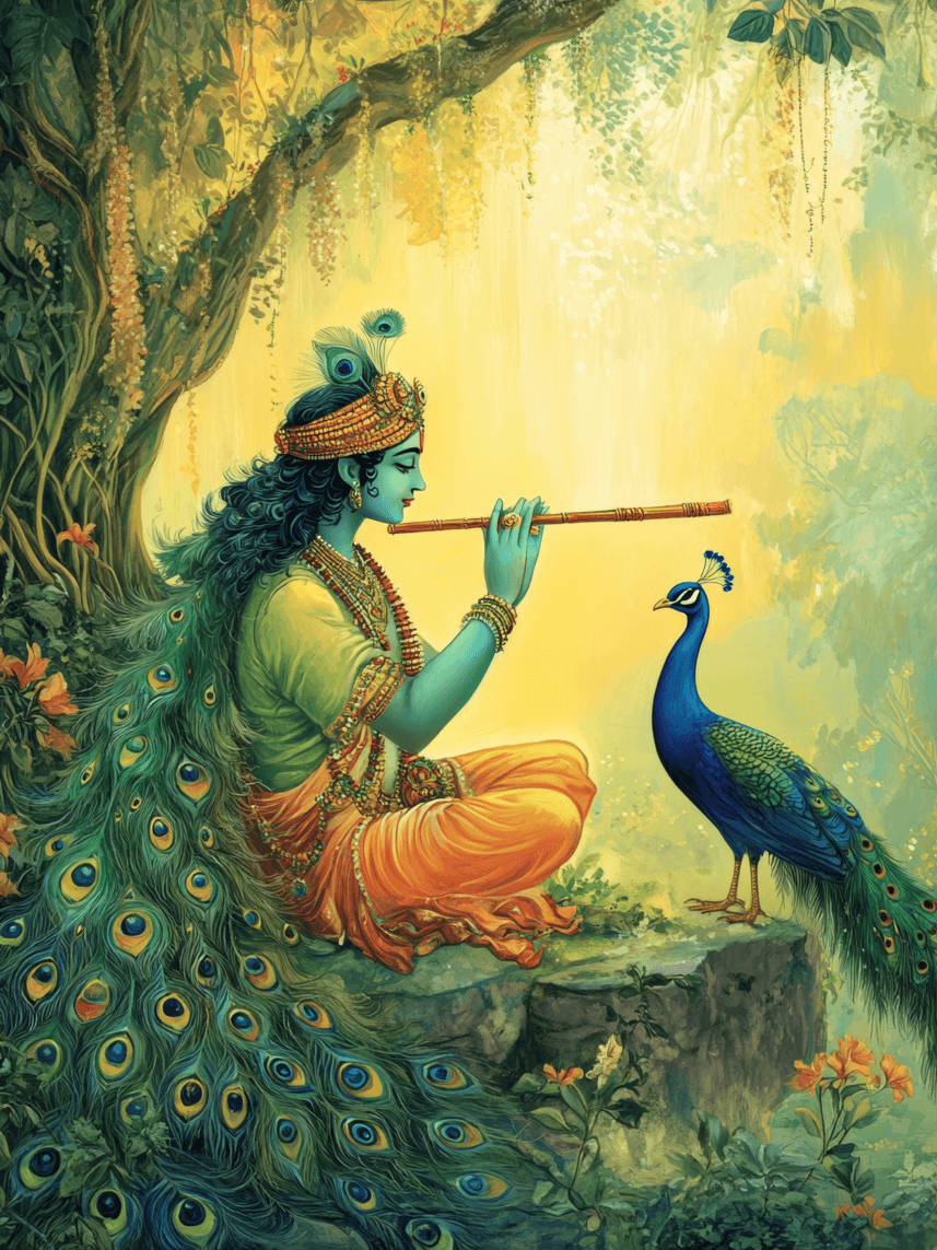 shree krishna poster