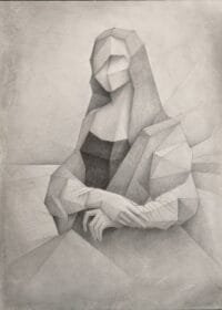 Monalisa Contemporary Canvas Art