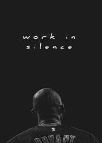 “Work in Silence: Inspirational Canvas for Focused Minds”
