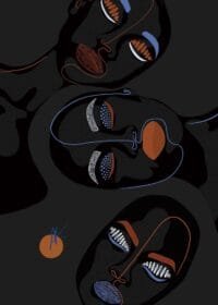 Contemporary Human Wall Poster