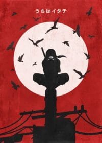Itachi Uchiha Anime – Wall Poster Canvas