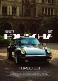 Vintage Car Poster