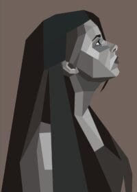 woman contemporary poster