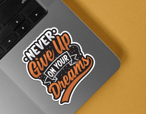 Motivational Stickers Uplifting Designs for Daily Inspiration