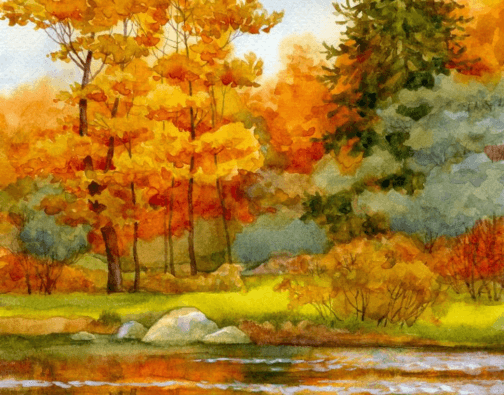 Nature Canvas Painting A Journey into Artistic Serenity