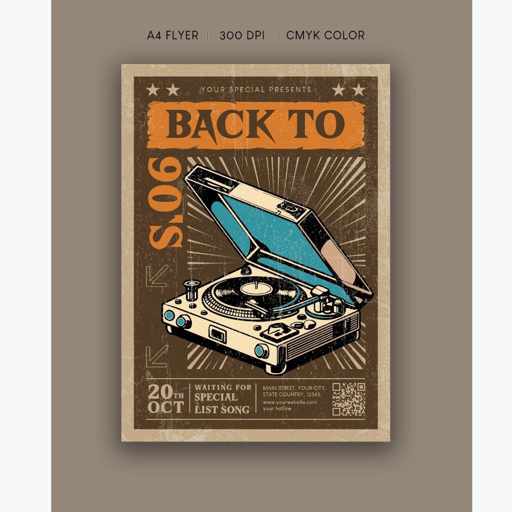 music album poster​