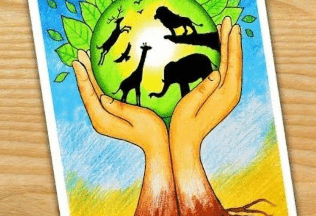 Save Animals Posters Drawing Save Animals Posters Drawing