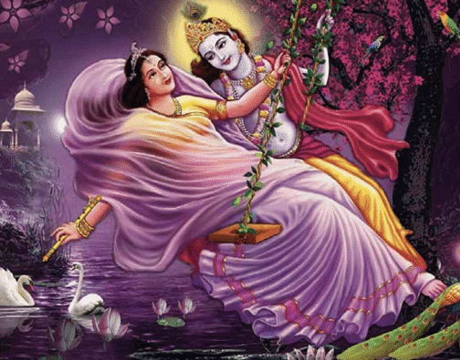 Radha Krishna Art