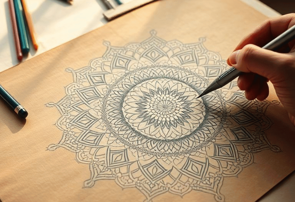 How to Draw Mandala Art How to Draw Mandala Art