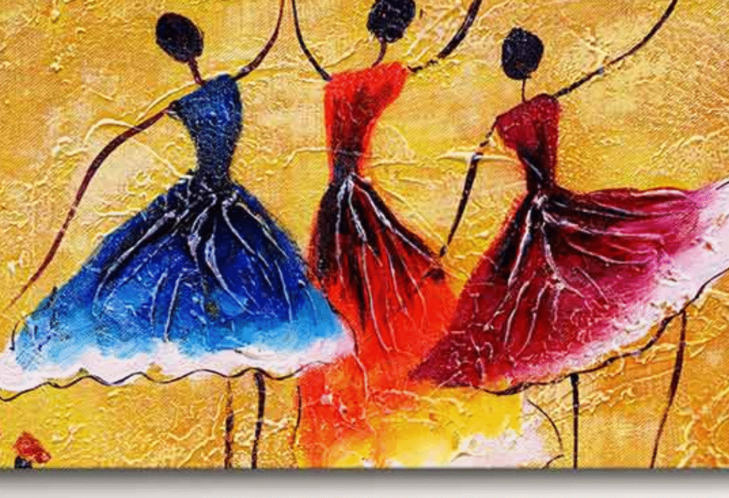 Warli Art on Canvas Warli Art on Canvas