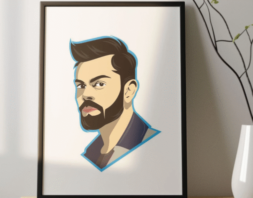Virat Kohli Art