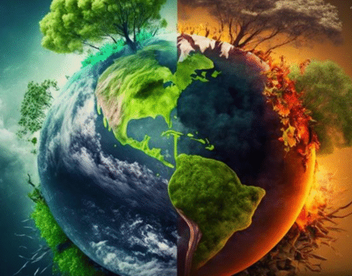Global Warming Poster Making