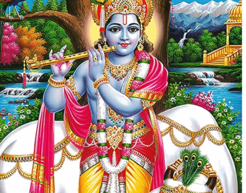 Lord Krishna Posters